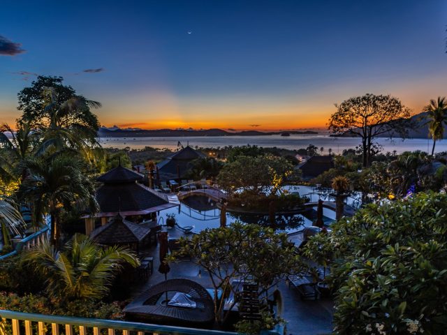 Sunrise at Mangosteen Ayurveda & Wellness Resort, Best Phuket Location, Mangosteen Ayurveda & Wellness Resort, Phuket